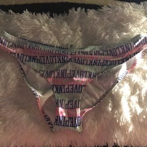 Victoria's Secret swim bottoms. Scrunch back. Ned